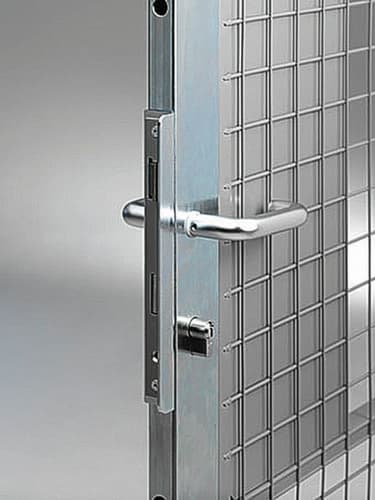 TROAX Schiebetür für Trennwandsystem, Breite 2300 mm