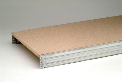 regalwerk Spanplatten-Steckregal mit Böden, Höhe x Breite x Tiefe 2000 x 1751 x 326 mm, 5 Böden