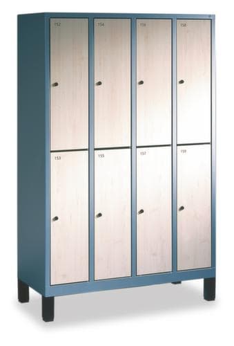 C+P Doppelstöckiger Garderobenschrank Evolo