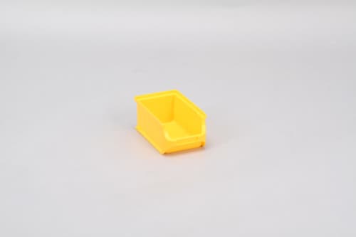 Allit Sichtlagerkasten ProfiPlus Box 2, gelb, Tiefe 160 mm, Polypropylen