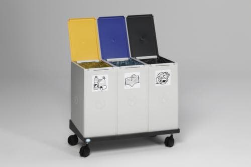 VAR Wertstoffsammelbox, 3 x 40 l