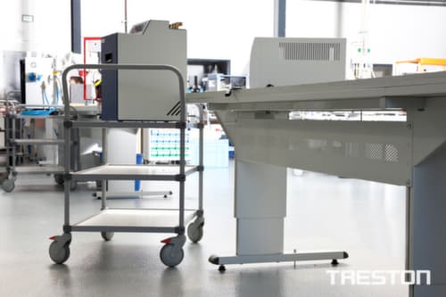 Treston Etagenwagen 1000x430 mm, Traglast 300 kg, 4 Etagen