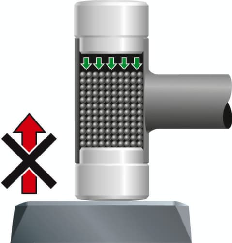 GEDORE 248 H-50 Rückschlagfreier Schonhammer Ø 50 mm