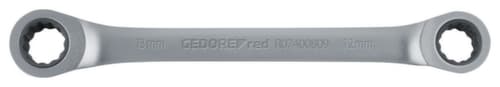 GEDORE R07401011 Doppelringratschenschlüssel gerade SW10x11 mm