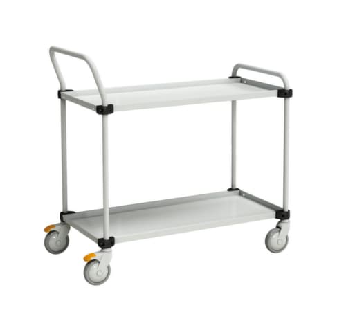 Treston ESD-Tischwagen 800x430 mm, Traglast 150 kg, 2 Etagen
