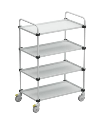 Treston Etagenwagen 1000x430 mm, Traglast 300 kg, 4 Etagen