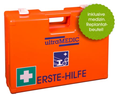 ultraMEDIC Erste-Hilfe-Koffer mit branchenspezifischer Füllung, Füllung nach DIN 13157