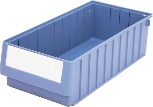 BITO bac compartimentable renforcé, bleu pigeon, profondeur 500 mm