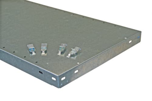 META Tablette CLIP pour rayonnage sans boulons, largeur x profondeur 1000 x 400 mm