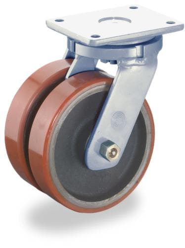 BS-ROLLEN Roulettes jumelées pour fortes charges