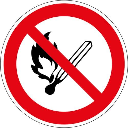 Panneau d'interdiction Défense de fumer