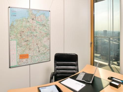 Franken Feuille de route de l'Allemagne, hauteur x largeur 1380 x 980 mm