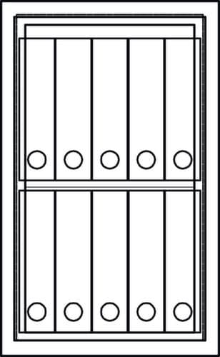 Format Tresorbau Armoire triple protection