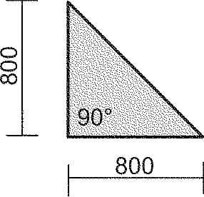 Gera Angle de liaison anguleux Milano 90°