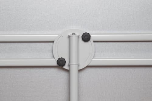 MAUL chevalet de conférence rotatif MAULpro flip2use, hauteur 1360 - 1900 mm