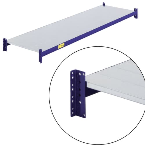 Tablette pour rayonnage grande largeur, largeur x profondeur 2200 x 1100 mm