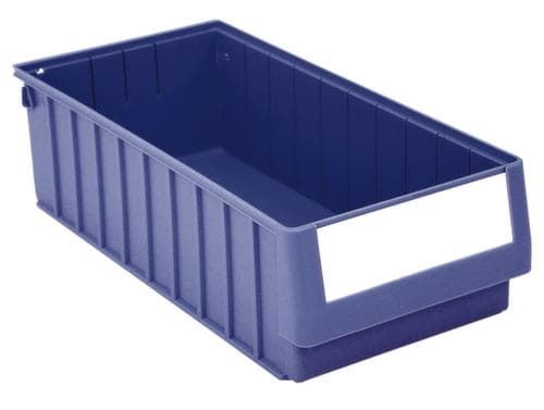 BITO bac compartimentable renforcé, bleu pigeon, profondeur 500 mm
