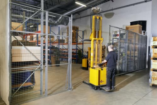 TROAX Porte coulissante pour parois de séparation, largeur 2300 mm