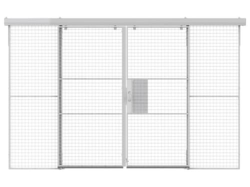 TROAX Porte coulissante pour parois de séparation, largeur 2300 mm