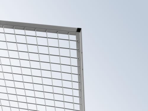 TROAX Élément mural supplémentaire Extra pour parois de séparation, largeur 200 mm