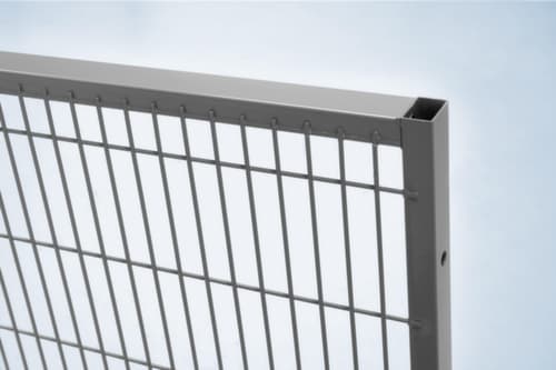 TROAX élément mural pour grille de protection de machine, hauteur x largeur 1250 x 200 mm