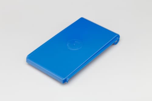 VAR Couverture pour caisson de tri sélectif, bleu
