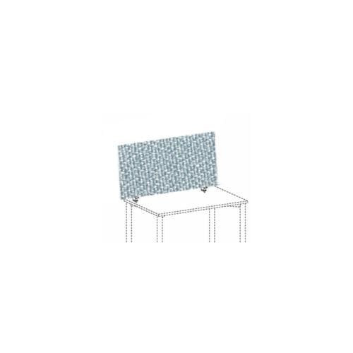 Gera Cloison de table insonorisante Pro ProfiLine, hauteur x largeur 600 x 2000 mm, paroi gris