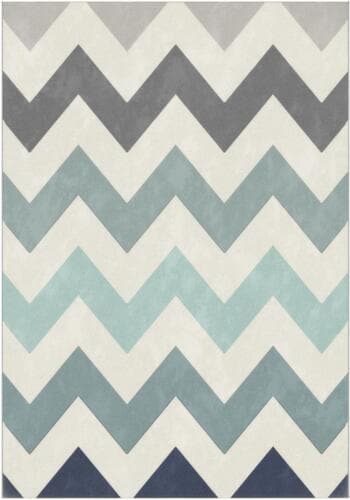 Paperflow Tapis clair Canvas en fil multicolore