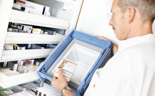 BITO Conteneur réutilisable à isolation thermique, capacité 5 l, couvercle crocodile