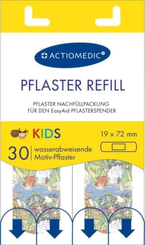 Remplissage de rechange EasyAid KIDS pour distributeur de pansements