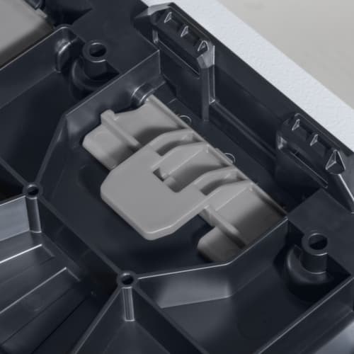 Allit plaque adaptatrice EuroPlus pour mallette pour petites pièces