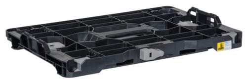 Allit plaque adaptatrice EuroPlus pour mallette pour petites pièces