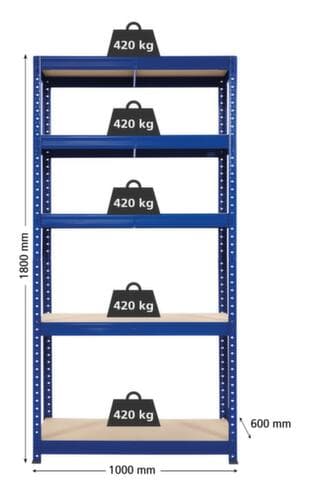 UDOBÄR Rayonnage pour fortes charges