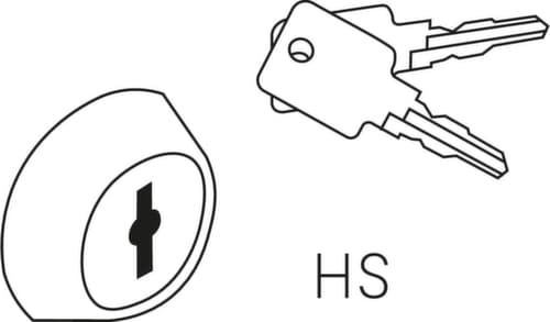 C+P Serrure à cylindre Evolo