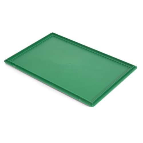 Couvercle vert pour bac gerbable norme europe multicolore RAJA
