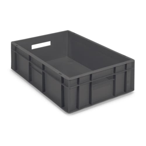 Bac gerbable norme Europe recyclé (poignées ouvertes)
