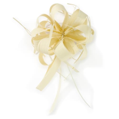 50 nœuds effet raphia creme