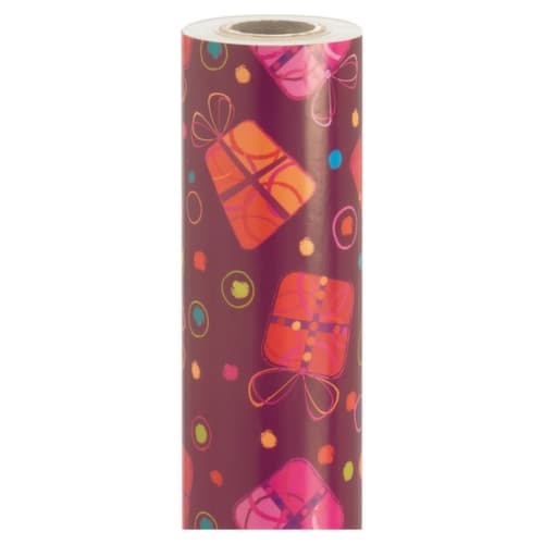 Papier cadeau Arthur avec des motifs colorés
