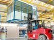 MDS Raumsysteme Plancher de transport pour cabine d'atelier, largeur x profondeur 3100 x 2100 mm