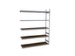 hofe Rayonnage grande largeur avec tablettes en bois