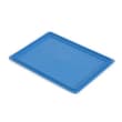 Couvercle bleu pour bac gerbable norme europe multicolore RAJA