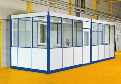 MDS Raumsysteme Standardboden für Hallenbüro, Breite x Tiefe 5100 x 3100 mm