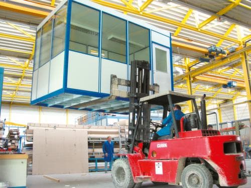 MDS Raumsysteme Transportboden für Hallenbüro, Breite x Tiefe 3100 x 2100 mm