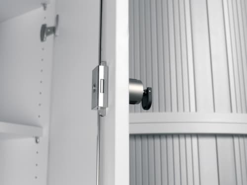 Gera Armoire à portes battantes Pro, 2 hauteurs des classeurs