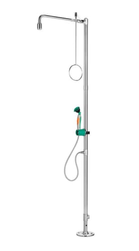 B-Safety douche corporelle et laveur d'yeux avec 1 pommeau amovible
