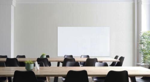 Franken tableau en verre magnétique, hauteur x largeur 1200 x 1500 mm