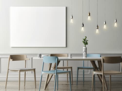 Franken tableau en verre magnétique, hauteur x largeur 1200 x 1500 mm