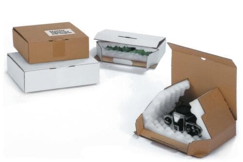 Carton à mousse alvéolée